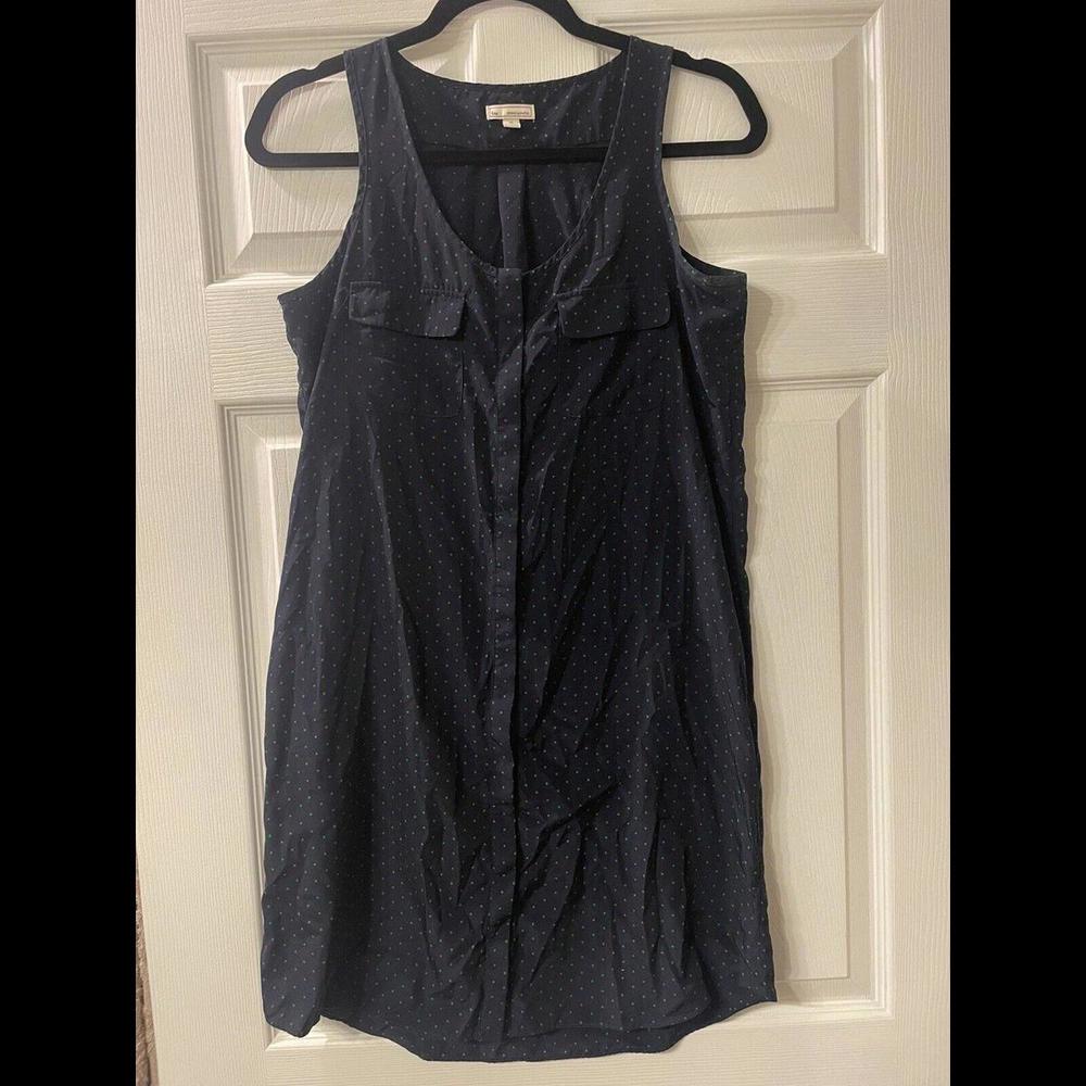Gap Designed Crafted Dress Navy Polka Dot XS